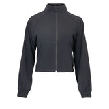 Women's Brooklyn Tennis Jacket, Bubble, Black, Tennis Express, BRKLN-B-BLACK-1