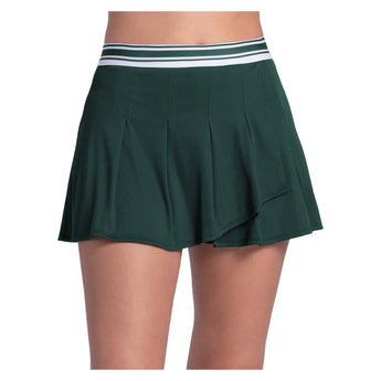 Women's Ivy Classic 13 Inch Tennis Skort, Lucky In Love, 300 Team Green, Tennis Express, CB683-02H-300-TEAM-GREEN-1