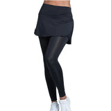 Women's Fast Pace Tennis Skegging Black,Apparel,Lucky In Love,Black,XS,Tennis Express,CB685-001-3