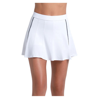 Women's Multi Gore Tennis Skort,Apparel,Lucky In Love,122 White/Midnight,XS,Tennis Express,CB830-122