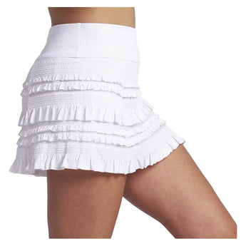 Women's Sporty Frill 13 Inch Tennis Skort,Apparel,Lucky In Love,,,Tennis Express,CB857-110-7