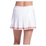 Women's Legacy Lines 14 Inch Pleat Skort White,Apparel,Lucky In Love,,,Tennis Express,CB862-84G110-4