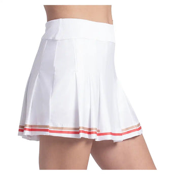 Women's Legacy Lines 14 Inch Pleat Skort White,Apparel,Lucky In Love,,,Tennis Express,CB862-84G110-6