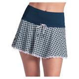 Women's Preppy Please 13 Inch Tennis Skort Midnight, Lucky In Love, Midnight, Tennis Express, CB865-01H401-MIDNIGHT-1