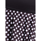 Women's Spot On Flounce 13 Inch Tennis Skort Black, Lucky In Love, Tennis Express, CB877-07H001-5