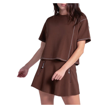 Women's Lucky Pure Luxe Tennis Skort, Lucky In Love, Tennis Express, CB882-H26-4