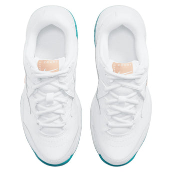 Juniors' Court Lite 2 Tennis Shoes White and Team Orange, Nike, Tennis Express, CD0440-106H26-2