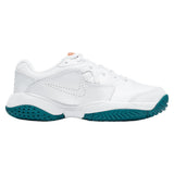 Juniors' Court Lite 2 Tennis Shoes White and Team Orange, Nike, Tennis Express, CD0440-106H26-6