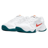 Juniors' Court Lite 2 Tennis Shoes White and Team Orange, Nike, White/Team Orange, Tennis Express, CD0440-106H26-WHITE-TEAM-ORANGE-1