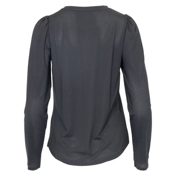 Women's Crew Long Sleeve Tennis Top, Bubble, Tennis Express, CREW-NF7-B-2