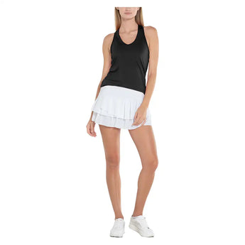 Women's V-Neck Tennis Tank with Bra,Apparel,Lucky In Love,,,Tennis Express,CT60-B-5