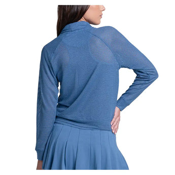 Women's Chill Day Long Sleeve Tennis Top,Apparel,Lucky In Love,,,Tennis Express,CX170-F26-445-4