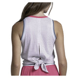 Women's Game Point Tennis Tank White, Lucky In Love, Tennis Express, CX198-09H110-1