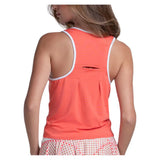 Women's Court Lounge Tennis Tank Flame,Apparel,Lucky In Love,,,Tennis Express,CX208-807-4
