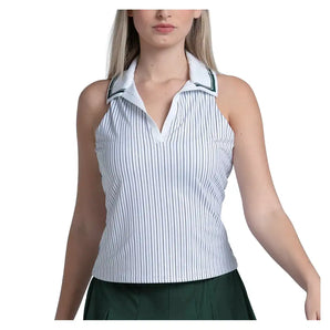 Women's Ivy Classic Tennis Polo Tank White,Apparel,Lucky In Love,White,XS,Tennis Express,CX220-97G110-3_2f508898-002f-4e98-be8c-a41909ccc2fa
