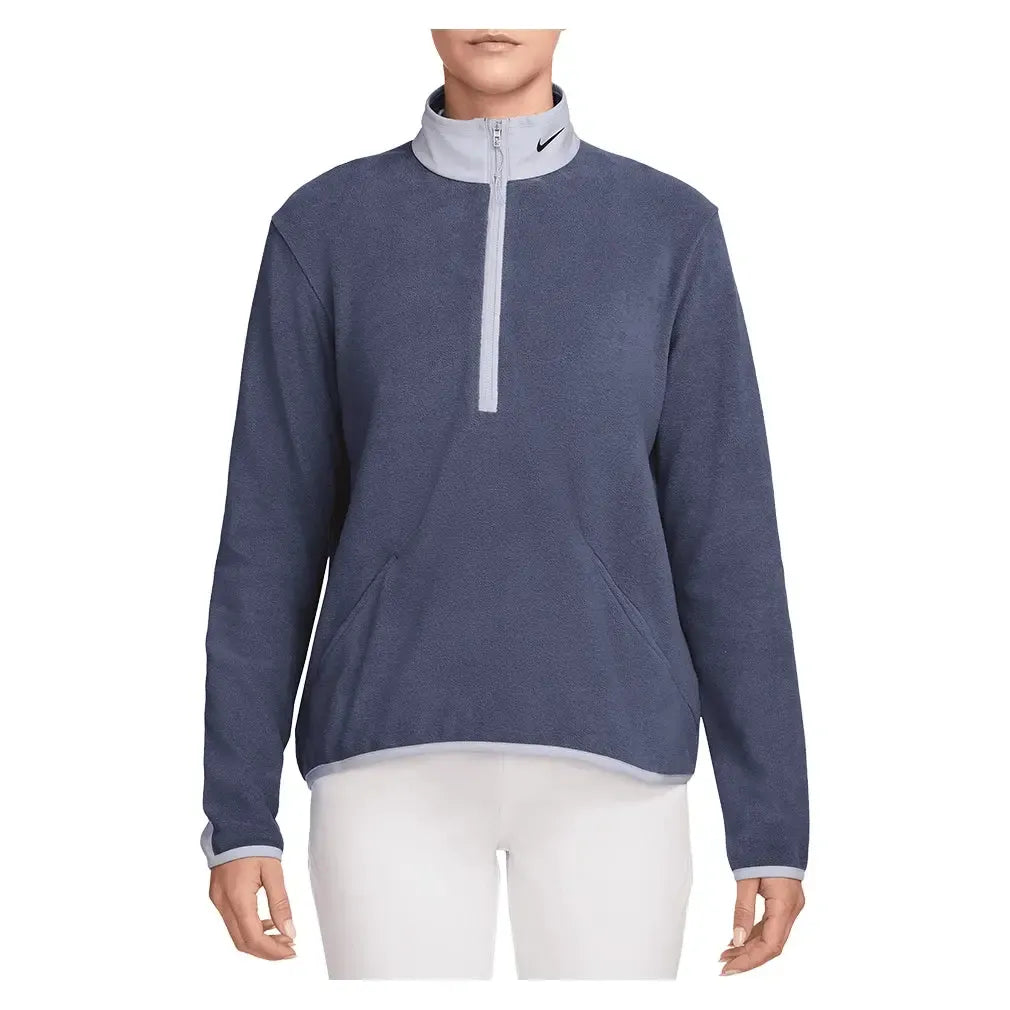 Women's Therma-FIT Victory Long-Sleeve 1/2-Zip Tennis Top Sanded