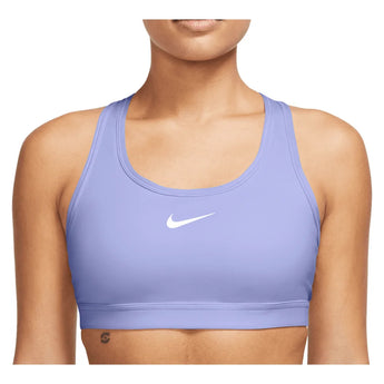 Women's Swoosh Medium Support Padded Sports Bra Purple Pulse and White, Nike, Purple Pulse/White, Tennis Express, DX6821-580H26-PURPLE-PULSE-WHITE-1