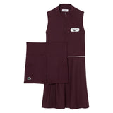 Women's Heritage Tennis Dress, Lacoste, Z4J Oxalis, Tennis Express, EF6799-F26-Z4J-OXALIS-1