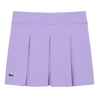 Women's Players Tennis Skort Neva Purple,Apparel,Lacoste,Neva Purple,2(EUR34),Tennis Express,EF6876-GFUF26-4