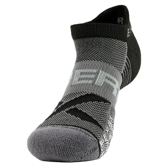 Experia Light Cushion No Show Tab Tennis Socks Black-Socks-Thorlo-EXTN00-001-Tennis Express