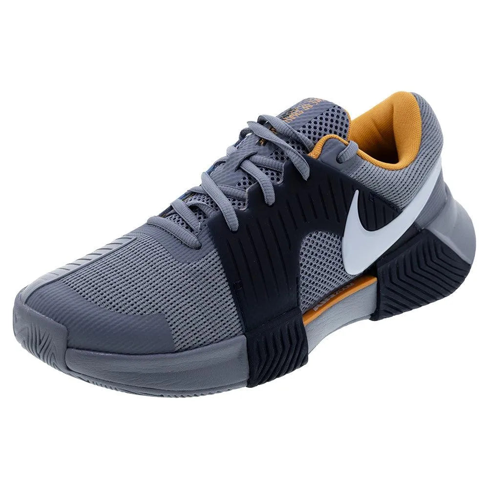 Men's Zoom GP Challenge 1 Tennis Shoes Ashen Slate and Obsidian Men's Zoom GP Challenge 1 Tennis Shoes Ashen Slate and Obsidian