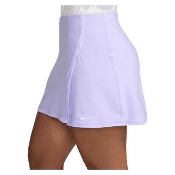 Women's Dri-FIT Victory 13 Inch Straight Tennis Skort Purple Pulse and White, Nike, Tennis Express, FD5574-580H26-2