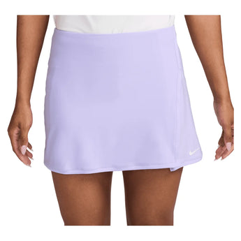 Women's Dri-FIT Victory 13 Inch Straight Tennis Skort Purple Pulse and White, Nike, Purple Pulse/White, Tennis Express, FD5574-580H26-PURPLE-PULSE-WHITE-1