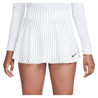 Women's Dri-Fit Victory Tennis Skort, Nike, 100_WHITE/BLACK, Tennis Express, FD5582-S24-100-WHITE-BLACK-1