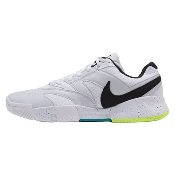 Men's Court Lite 4 Tennis Shoes White and Volt, Nike, Tennis Express, FD6574-125H26-3
