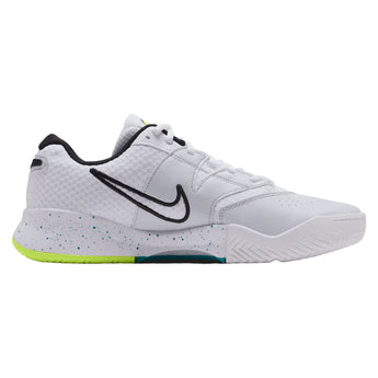 Men's Court Lite 4 Tennis Shoes White and Volt, Nike, Tennis Express, FD6574-125H26-6