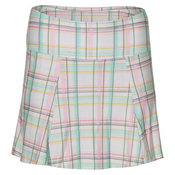 Women's Perfect Swing Tennis Skort Sorbet Plaid,Apparel,Bobbe,Sorbet Plaid,XS,Tennis Express,FR-PSS-2105