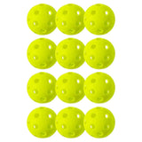 X-26 Indoor Pickleballs 12 Pack Lime Green-Balls-Franklin Sports-FS52910X-1-Tennis Express
