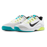Men's Zoom Vapor 12 Tennis Shoes White and Volt,Footwear,Nike,White/Volt,6,Tennis Express,FV5552-125H26-y