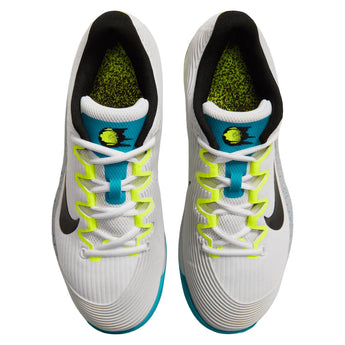 Women's Zoom Vapor 12 Tennis Shoes White and Volt, Nike, White/Volt, Tennis Express, FV5554-125H26-WHITE-VOLT-1