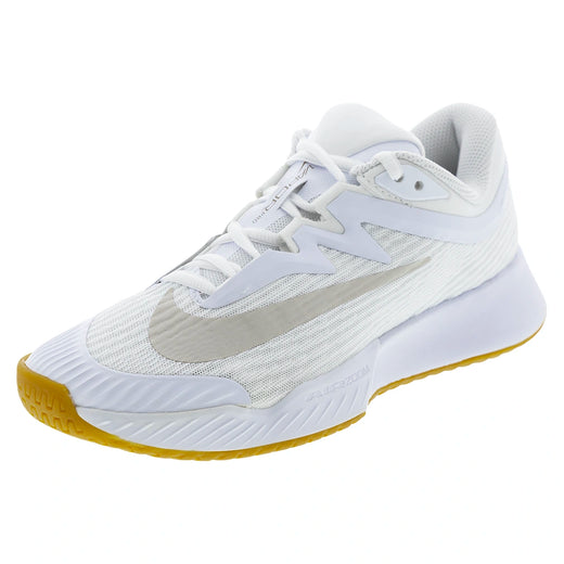 Women's Zoom Vapor Pro 3 Tennis Shoes White and Lt Orewood Brown