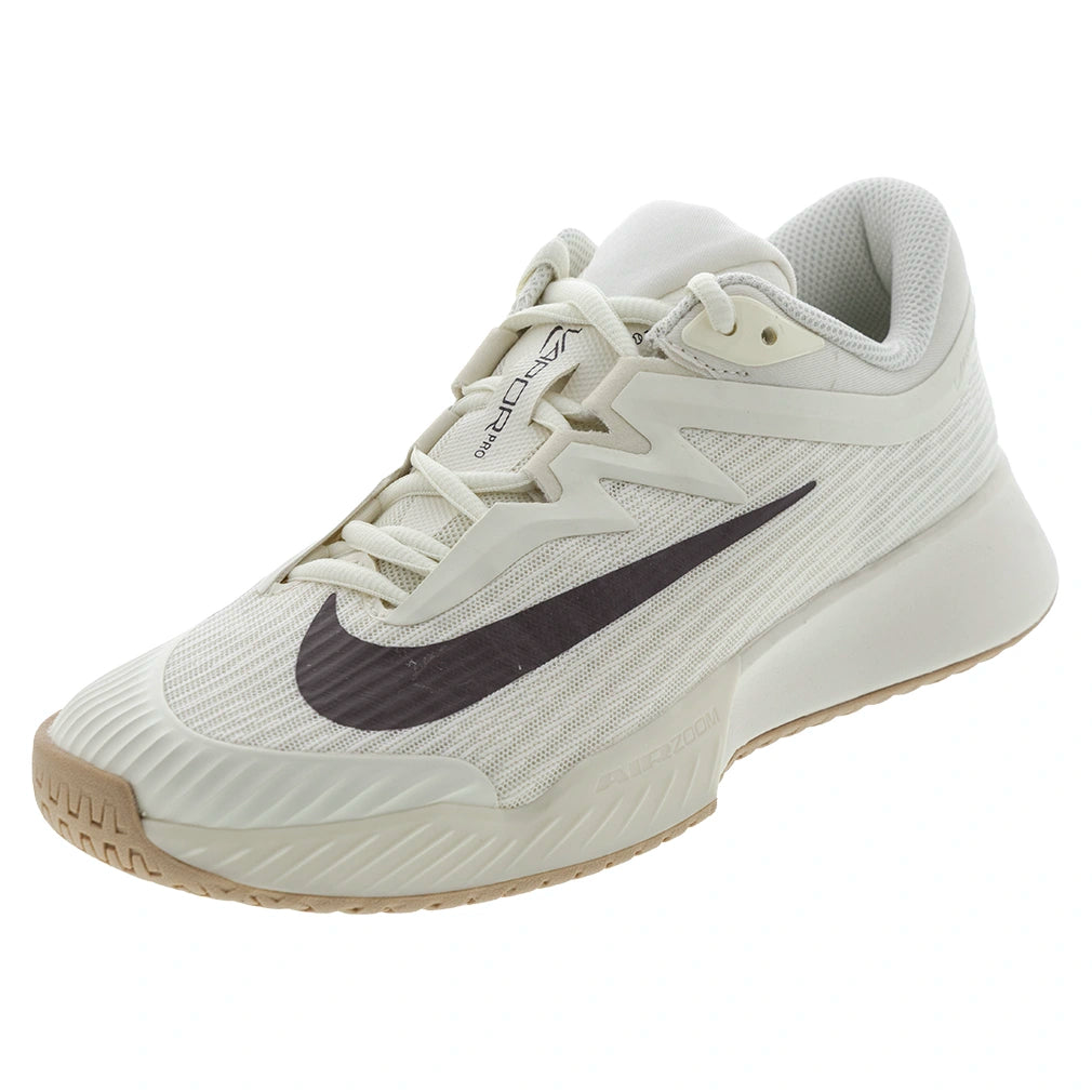 Women's Zoom Vapor Pro 3 Tennis Shoes Pale Ivory and Tattoo Women's Zoom Vapor Pro 3 Tennis Shoes Pale Ivory and Tattoo