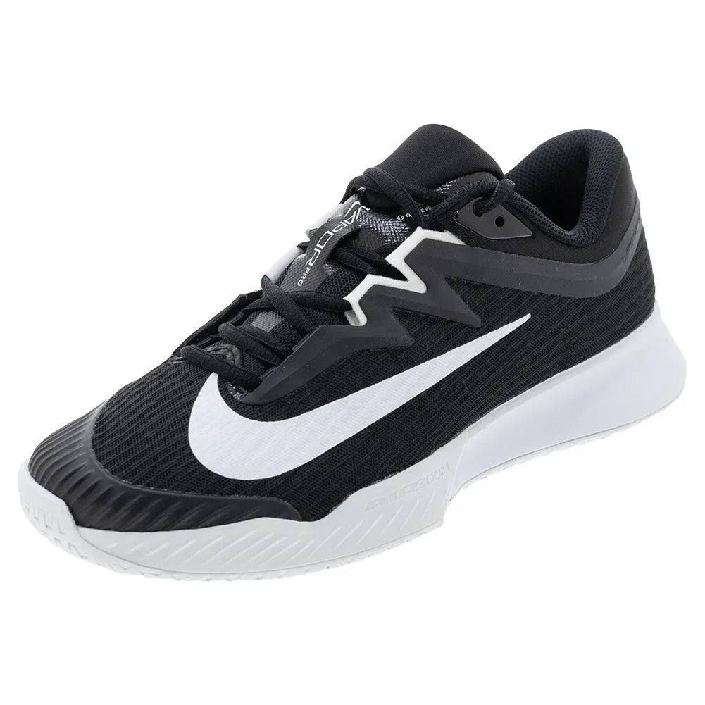 Mens Zoom Vapor Pro 3 Tennis Shoes Black and White – Tennis Express Mens Zoom Vapor Pro 3 Tennis Shoes Black and White – Tennis Express