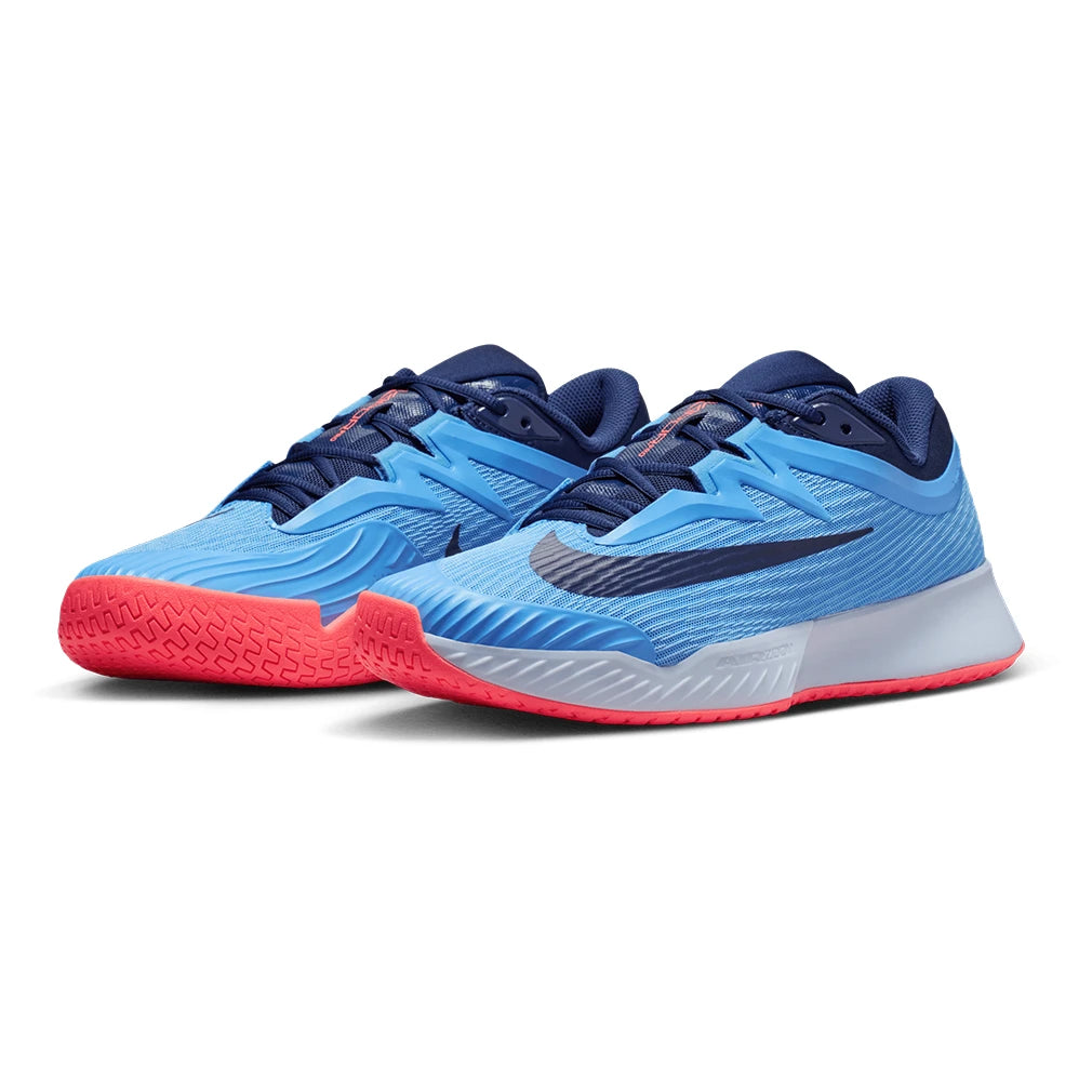 Men's Zoom Vapor Pro 3 Tennis Shoes University Blue and Midnight