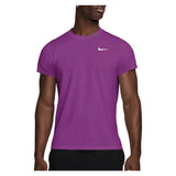 Men's Court Dri-Fit Victory Tennis Top, Nike, 505 Bold Berry/White, Tennis Express, FZ6921-H26-505-BOLD-BERRY-WHITE-1