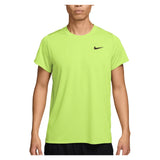 Men's Court Dri-Fit Victory Tennis Top, Nike, 736 Lt Lemon Twist/Black, Tennis Express, FZ6921-H26-736-LT-LEMON-TWIST-BLACK-1