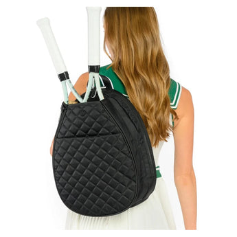 Ace & Carry 2.0 Tennis and Pickleball Slingback Bag Black-Bags-Trelle Co.-G4-001-ACEV2-5-0001-1-Tennis Express