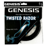 Twisted Razor 16L 1.27 Tennis String-Strings-Genesis-GENTWIST16L-SET-1-Tennis Express