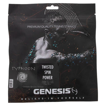 Typhoon 16L Silver Tennis String,Strings,Genesis,,,Tennis Express,GENTYPH16LSET01copy