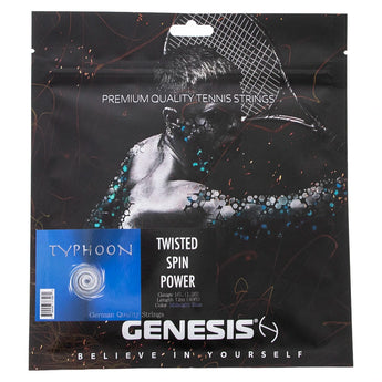 Genesis Typhoon Tennis String,Strings,Genesis,Deep Blue,16L,Tennis Express,GETYSET-F2601copy