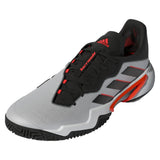 Men's Barricade Tennis Shoes Footwear White and Core Black, Adidas, White, Tennis Express, GW2964-B-WHITE-1