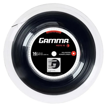 Moto 16G Tennis String Reel Black-Strings-Gamma-, [current_file_name-Tennis Express
