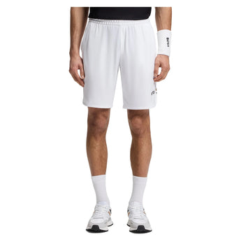 Men's 9 Inch Tennis Shorts,Apparel,Hugo Boss,100 White,S,Tennis Express,HB50551953-WPG