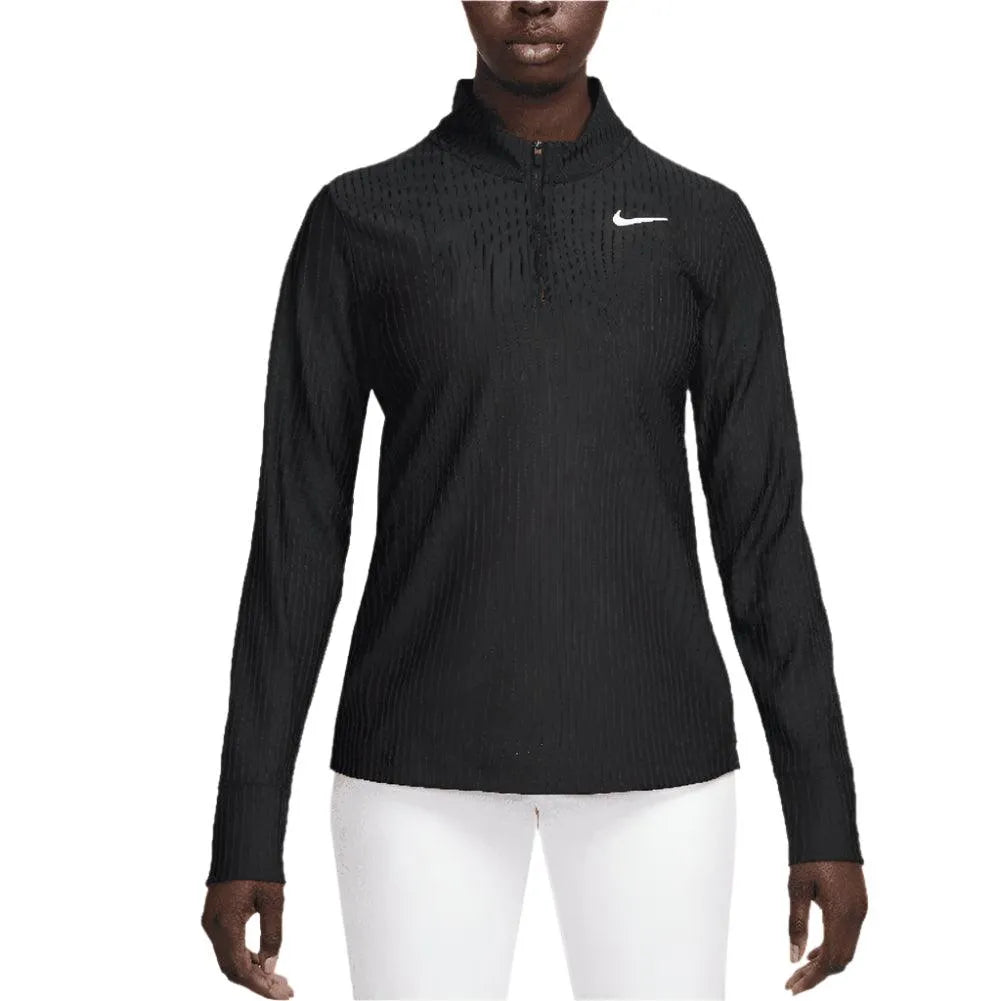 Women's Dri-Fit Advantage Tour 1/2 Zip Long Sleeve Tennis Top