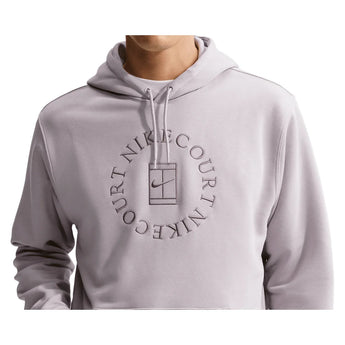 Men's Court Dri-FIT Heritage Fleece Pullover Tennis Hoodie Silver Lilac and Taupe Grey, Nike, Tennis Express, HM6759-022H26-3