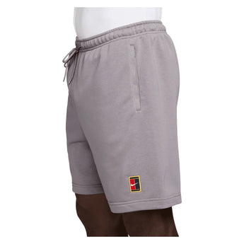 Men's Court Dri-FIT Heritage Fleece 6 Inch Tennis Short Silver Lilac, Nike, Tennis Express, HM6768-022H26-2
